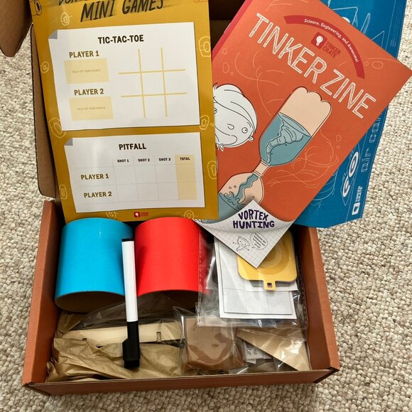 KiwiCo Tinker Crate Paper Canon & Paper Circuits 2 box set Educational Toy STEM - Picture 2 of 9